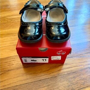 See Kai Run Black Kids Party Mary Jane Shoes